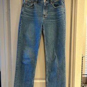 Abercrombie & Fitch Mid Rise Blue Jeans